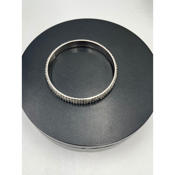 Kate Spade New York Razzle Dazzle
Heavy Metals Row Bangle Silver Bracelet - Picture 13 of 14